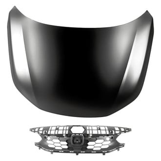 Replacement - 2-Piece (Hood Panel, Grille) (Standard Line)
