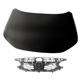 Replacement - 2-Piece (Hood Panel, Grille) (Standard Line)