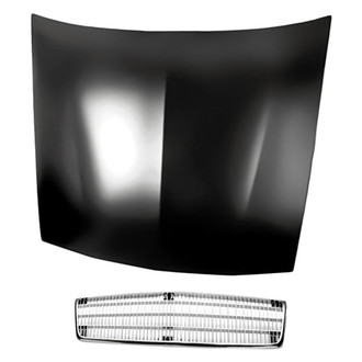 Replacement - 2-Piece (Hood Panel, Grille) (Standard Line)