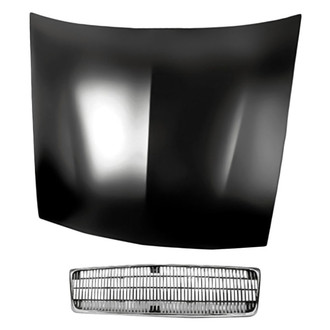 Replacement - 2-Piece (Hood Panel, Grille) (Standard Line)