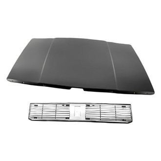 Replacement - 2-Piece (Hood Panel, Grille) (Standard Line)