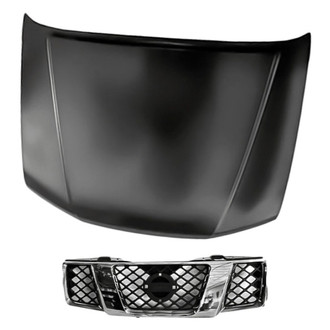 Replacement - 2-Piece (Hood Panel, Grille)