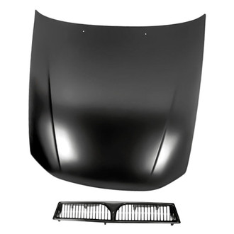 Replacement - 2-Piece (Hood Panel, Grille) (Standard Line)