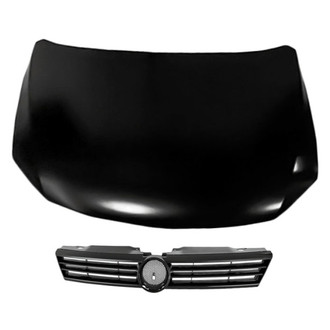 Replacement - 2-Piece (Hood Panel, Grille) (Standard Line)