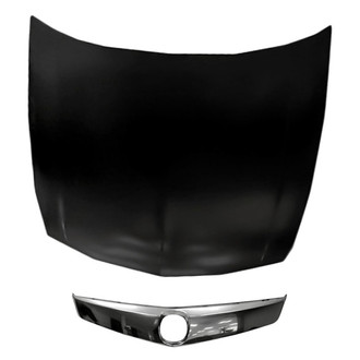 Replacement - 2-Piece (Hood Panel, Grille) (Standard Line)