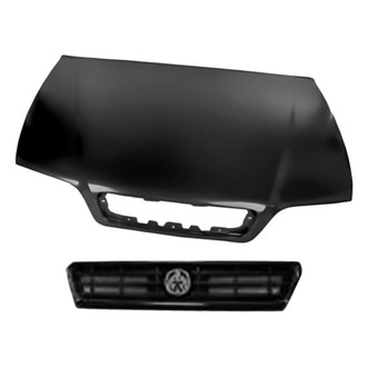 Replacement - 2-Piece (Hood Panel, Grille) (Standard Line)