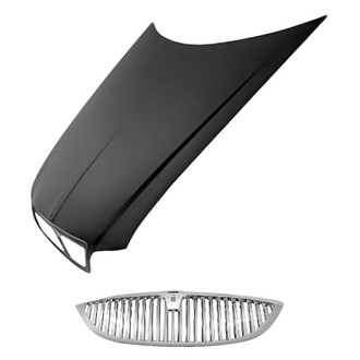 Replacement - 2-Piece (Hood Panel, Grille) (Standard Line)