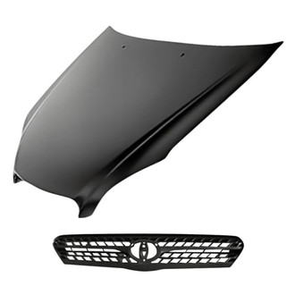Replacement BNDL-211316 - 2-Piece (Hood Panel, Grille) (Standard Line)