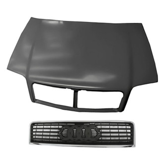 Replacement - 2-Piece (Hood Panel, Grille) (Standard Line)