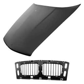Replacement - 2-Piece (Hood Panel, Grille) (Standard Line)