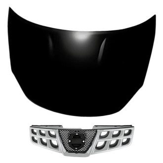 Replacement - 2-Piece (Hood Panel, Grille) (Standard Line)
