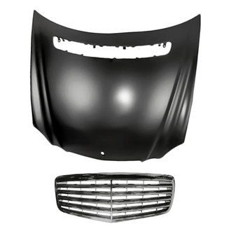 Replacement - 2-Piece (Hood Panel, Grille) (Standard Line)