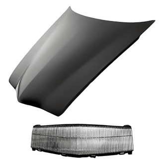 Replacement - 2-Piece (Hood Panel, Grille) (Standard Line)