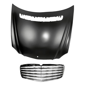 Replacement - 2-Piece (Hood Panel, Grille) (Standard Line)
