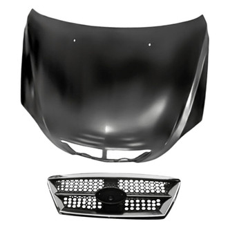 Replacement - 2-Piece (Hood Panel, Grille) (Standard Line)