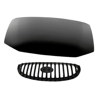 Replacement - 2-Piece (Hood Panel, Grille) (Standard Line)