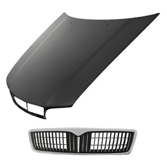 Replacement - 2-Piece (Hood Panel, Grille) (Standard Line)