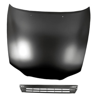 Replacement - 2-Piece (Hood Panel, Grille) (Standard Line)