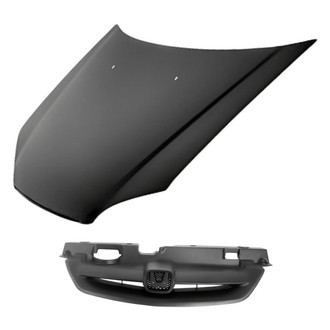 Replacement - 2-Piece (Hood Panel, Grille)