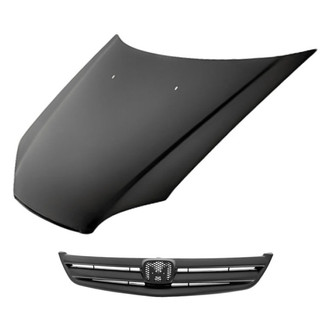 Replacement - 2-Piece (Hood Panel, Grille) (Standard Line)