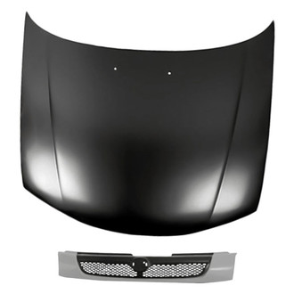 Replacement - 2-Piece (Hood Panel, Grille) (Standard Line)