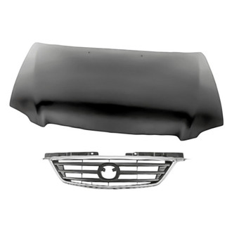 Replacement - 2-Piece (Hood Panel, Grille) (Standard Line)