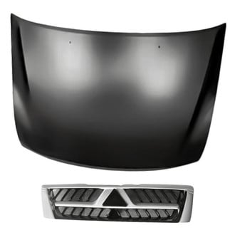 Replacement - 2-Piece (Hood Panel, Grille) (Standard Line)