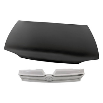 Replacement - 2-Piece (Hood Panel, Grille) (Standard Line)