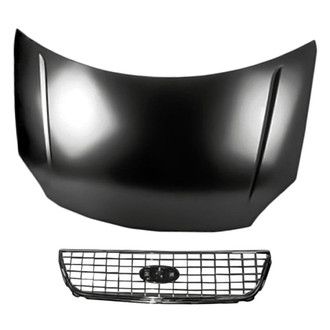 Replacement - 2-Piece (Hood Panel, Grille) (Standard Line)