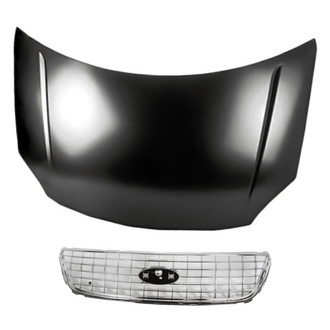 Replacement - 2-Piece (Hood Panel, Grille) (Standard Line)