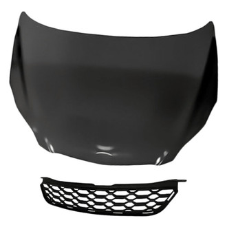 Replacement - 2-Piece (Hood Panel, Grille) (Standard Line)