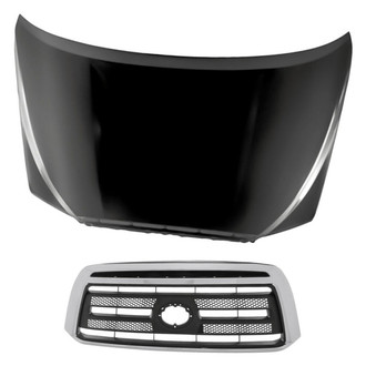 Replacement - 2-Piece (Hood Panel, Grille) (Standard Line)