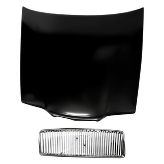 Replacement - 2-Piece (Hood Panel, Grille) (Standard Line)
