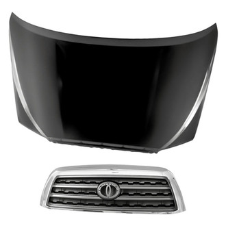 Replacement - 2-Piece (Hood Panel, Grille) (Standard Line)