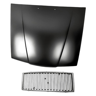 Replacement - 2-Piece (Hood Panel, Grille) (Standard Line)