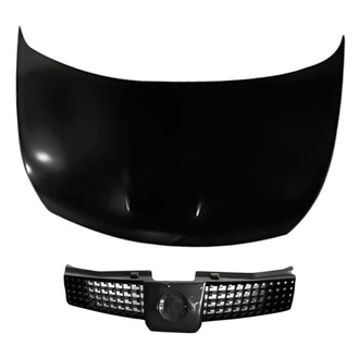 Replacement - 2-Piece (Hood Panel, Grille) (Standard Line)