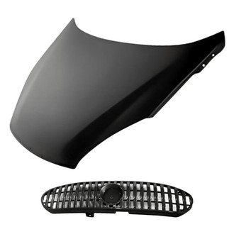 Replacement - 2-Piece (Hood Panel, Grille) (Standard Line)