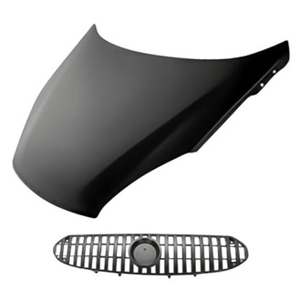 Replacement - 2-Piece (Hood Panel, Grille) (Standard Line)