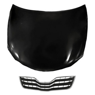 Replacement - 2-Piece (Hood Panel, Grille) (Standard Line)