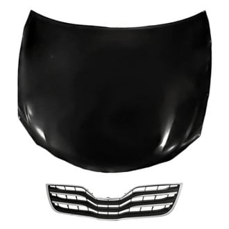 Replacement - 2-Piece (Hood Panel, Grille) (Standard Line)