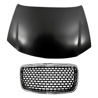 Replacement - 2-Piece (Hood Panel, Grille) (Standard Line)