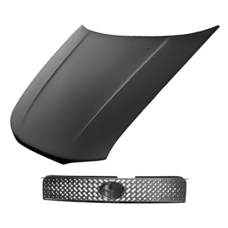 Replacement - 2-Piece (Hood Panel, Grille) (Standard Line)