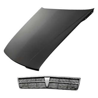 Replacement - 2-Piece (Hood Panel, Grille) (Standard Line)