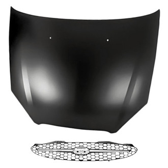 Replacement - 2-Piece (Hood Panel, Grille)
