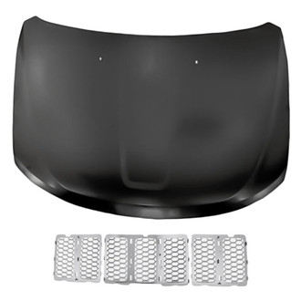 Replacement - 2-Piece (Hood Panel, Grille) (Standard Line)