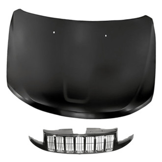 Replacement - 2-Piece (Hood Panel, Grille) (Standard Line)
