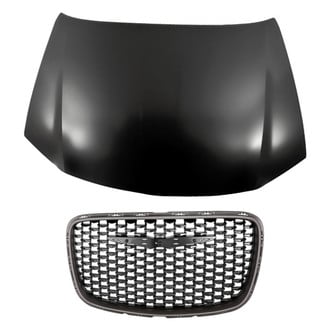 Replacement - 2-Piece (Hood Panel, Grille) (Standard Line)