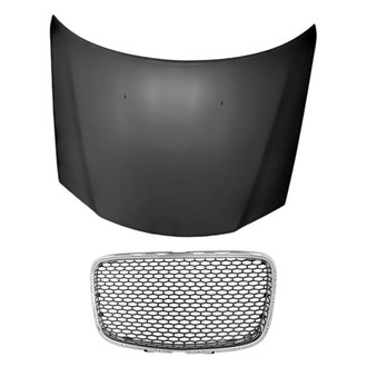Replacement - 2-Piece (Hood Panel, Grille)