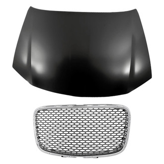Replacement - 2-Piece (Hood Panel, Grille) (Standard Line)