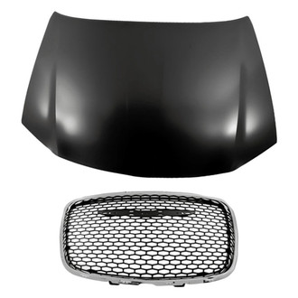 Replacement - 2-Piece (Hood Panel, Grille) (Standard Line)